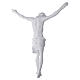 Corpus of Christ statue, white fiberglass 105 cm s8