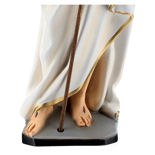 Estatua Cristo resucitado resina 40 cm pintada 4