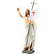 Estatua Cristo resucitado resina 40 cm pintada s3