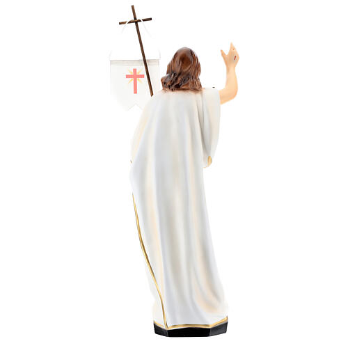Figura Chrystus Zmartwychwstały żywica 40 cm malowana 6