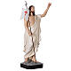 Estatua Cristo resucitado fibra de resina 50 cm pintada s5