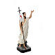 Statue of Resurrected Jesus in painted fibreglass with glass eyes 85 cm s5