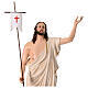 Statua Cristo risorto vetroresina 200 cm dipinta occhi vetro s3