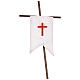 Statua Cristo risorto vetroresina 200 cm dipinta occhi vetro s13