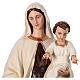 Fibreglass statue of Our Lady with Child, 67 in s2