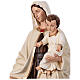 Fibreglass statue of Our Lady with Child, 67 in s4