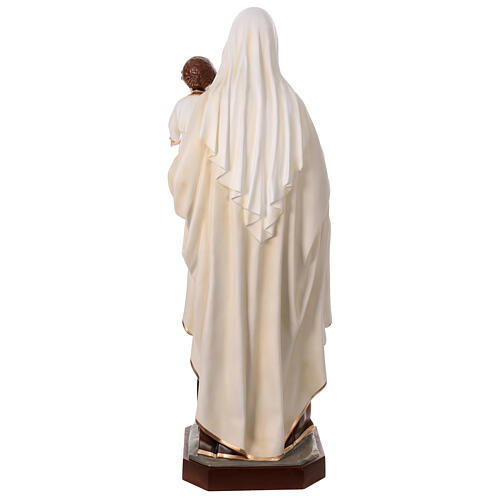 Estatua Virgen con Niño 170 cm fibra de vidrio 12