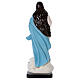 Assumption of Mary by Murillo statue in coloured fibreglass glass eyes 155 cm s6