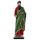 Apostle Paul statue in painted fibreglass, 110 cm s1