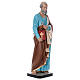 Saint Peter statue 110 cm painted fibreglass with GLASS EYES s4