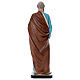 Saint Peter statue 110 cm painted fibreglass with GLASS EYES s5