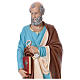 St Peter statue, 110 cm colored fiberglass s2