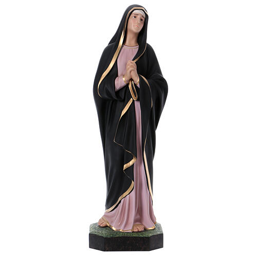 Our Mother of Sorrows statue 110 cm painted fibreglass with GLASS EYES 1