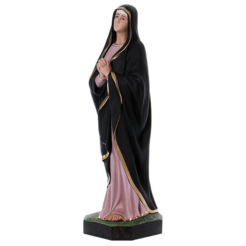 Our Mother of Sorrows statue 110 cm painted fibreglass with GLASS EYES 3