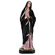 Madonna of Sorrows statue, 110 cm colored fiberglass crystal eyes s1