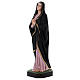 Madonna of Sorrows statue, 110 cm colored fiberglass crystal eyes s3