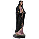 Madonna of Sorrows statue, 110 cm colored fiberglass crystal eyes s4