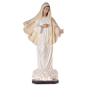 Statue of Our Lady of Medjugorje 170 cm made of fiberglass and hand painted WITH GLASS EYES