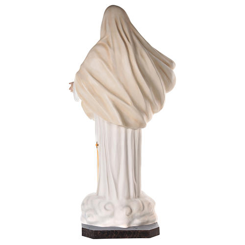 Madonna Medjugorje 170 cm vetroresina dipinta occhi vetro 7