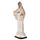 Our Lady of Medjugorje 170 cm, in painted fiberglass glass eyes s3