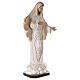 Our Lady of Medjugorje 170 cm, in painted fiberglass glass eyes s5