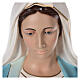 Our Lady of Grace statue 180 cm, in painted fiberglass glass eyes s2