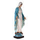 Our Lady of Grace statue 180 cm, in painted fiberglass glass eyes s5