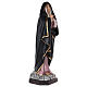 Our Lady of Sorrows statue 160 cm, in painted fiberglass glass eyes s5