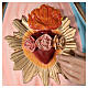 Sacred Heart of Mary 165 cm fibreglass painted with glass eyes s5