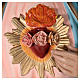 Imagem Sagrado Coração de Maria 165 cm fibra de vidro pintada com olhos de vidro s5