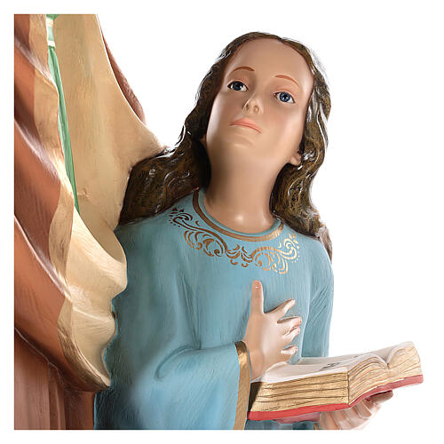 St. Anne with Mary as a child 150 cm painted fibreglass with glass eyes 2