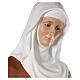 St Anne with Mary 150 cm, in painted fiberglass both glass eyed s4