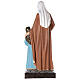 St Anne with Mary 150 cm, in painted fiberglass both glass eyed s7