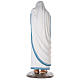 Santa Teresa de Calcuta cm 150 fibra de vidrio pintada ojos vidrio s8