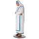 Sainte Teresa de Calcutta 150 cm fibre de verre peinte yeux verre s3