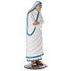 Sainte Teresa de Calcutta 150 cm fibre de verre peinte yeux verre s5