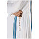 Sainte Teresa de Calcutta 150 cm fibre de verre peinte yeux verre s6