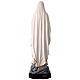 Notre-Dame de Lourdes fibre de verre colorée 110 cm yeux verre s11