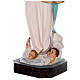 Statue of Our Lady of the Assumption Murillo coloured fibreglass 105 cm glass eyes s8