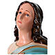 Inmaculada Concepción Murillo fibra de vidrio coloreada 105 cm ojos vidrio s2