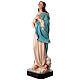 Inmaculada Concepción Murillo fibra de vidrio coloreada 105 cm ojos vidrio s3