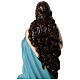 Statue of Assumption of Mary Murillo in colored fiberglass 105 cm glass eyes s10