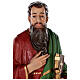 Figura Święty Paweł, włókno szklane malowane, 80 cm, szklane oczy s2