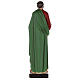 Statue of Saint Paul in colored fiberglass, 80 cm with crystal eyes s8