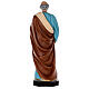 Statue of St. Peter coloured fibreglass 80 cm glass eyes s7