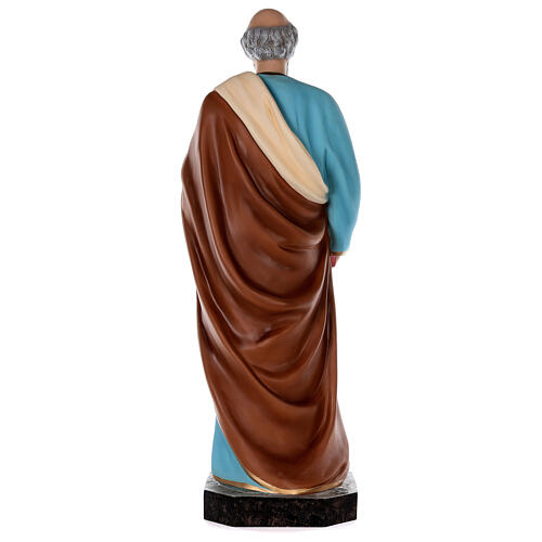 Figura Święty Piotr, włókno szklane, malowana, 80 cm, szklane oczy 7