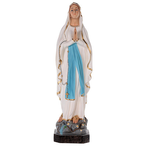 Statue aus Glasfaser farbig Unsere Liebe Frau in Lourdes, 75 cm 1