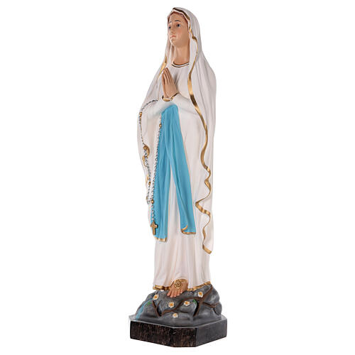 Statue aus Glasfaser farbig Unsere Liebe Frau in Lourdes, 75 cm 3