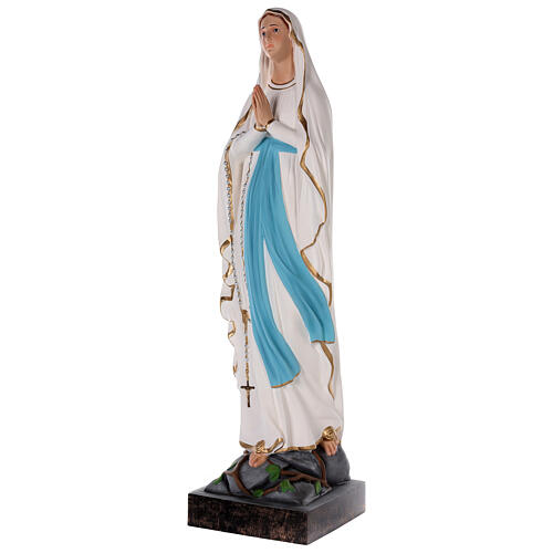 Statue aus Glasfaser farbig Unsere Liebe Frau in Lourdes, 85 cm 3