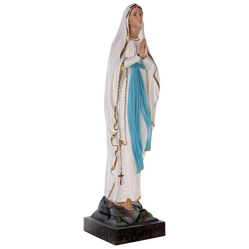 Statue aus Glasfaser farbig Unsere Liebe Frau in Lourdes, 85 cm 5